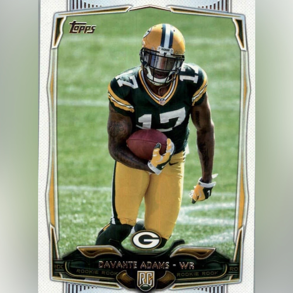 Davante Adams RC Rookie Card Green Bay Packers